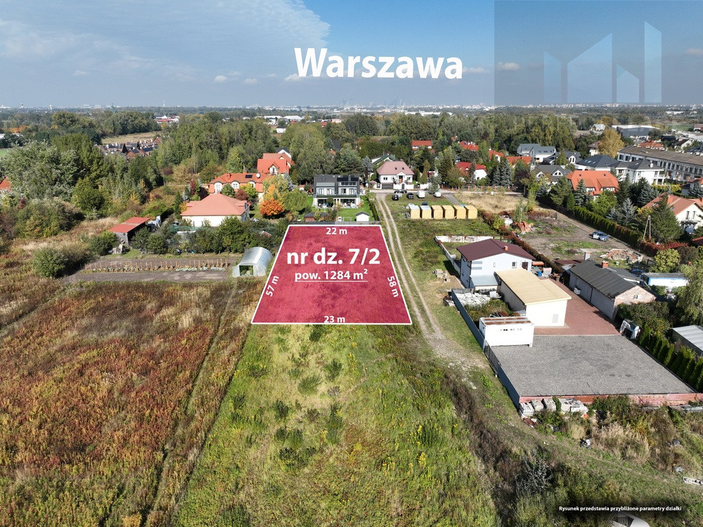 Działka Sprzedaż Dawidy Bankowe Kwiatów Polnych 1
