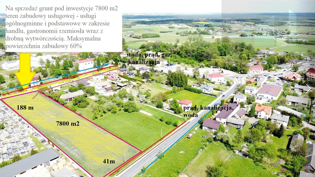 Działka Sprzedaż Mirzec Mirzec Stary