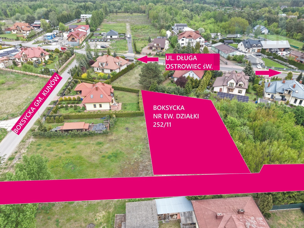 Działka Sprzedaż Boksycka 4