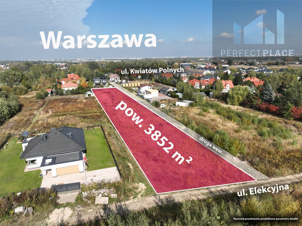 Działka Sprzedaż Dawidy Bankowe Kwiatów Polnych 5