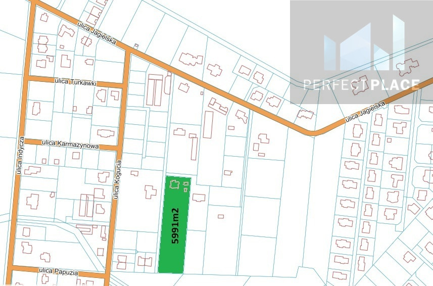 Działka Sprzedaż Warszawa Ursynów Jagielska 1