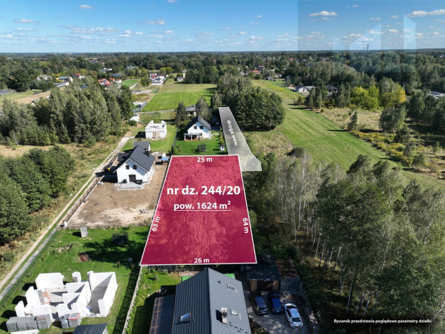 Działka Sprzedaż Jaktorów-Kolonia Kościuszki 1