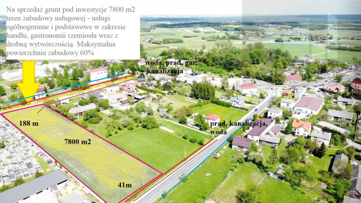 Działka Sprzedaż Mirzec Mirzec Stary 1